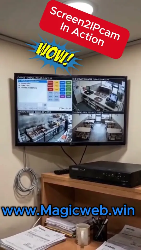 Transforme a tela do PC em c&acirc;mera IP no seu DVR