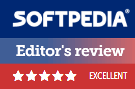 Softpedia Editor's review &mdash; five stars, rated Excellent